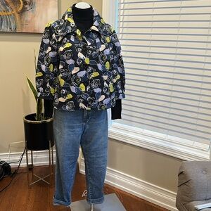Vintage Requirements Shirt Jacket Size Large